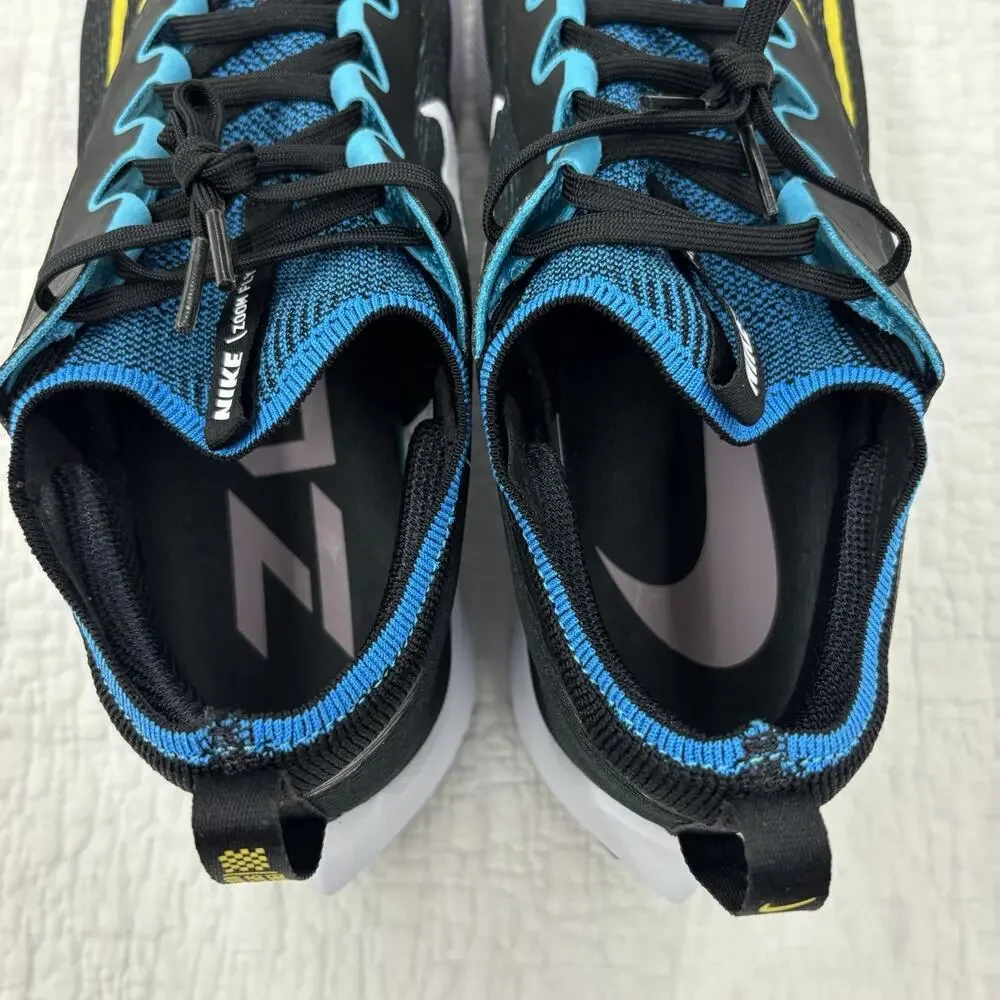 Nike Zoom Fly 4 Mens Size 12 Black Chlorine Blue Shoes